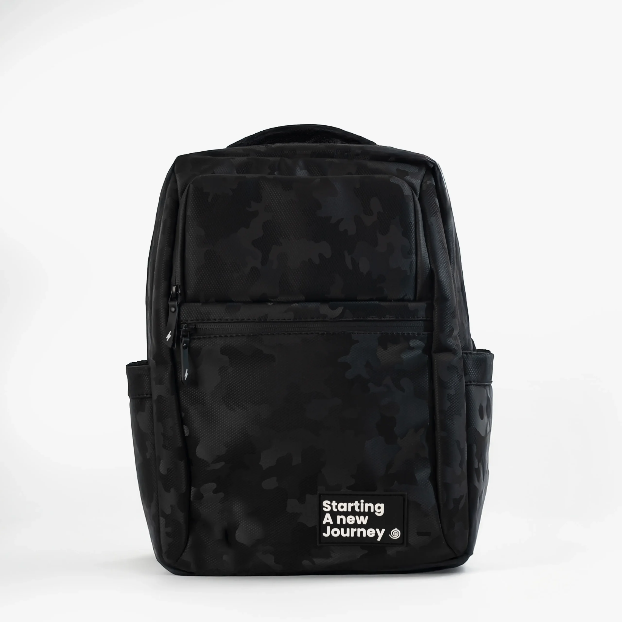 Morral Flock Camo Negro