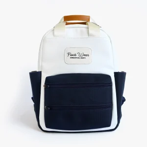 Totepack Navy Blanco Frente