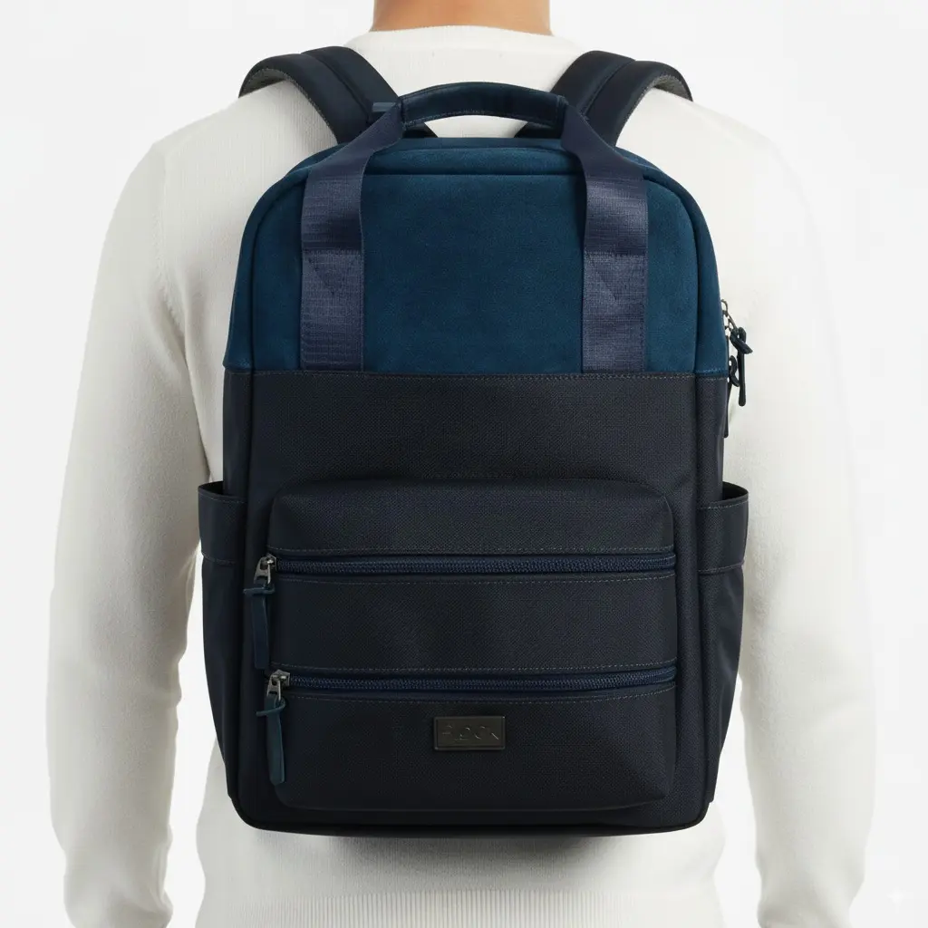 Totepack Kairos Nubuk Azul