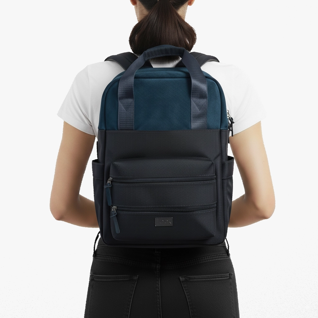 Totepack Kairos Nubuk Azul