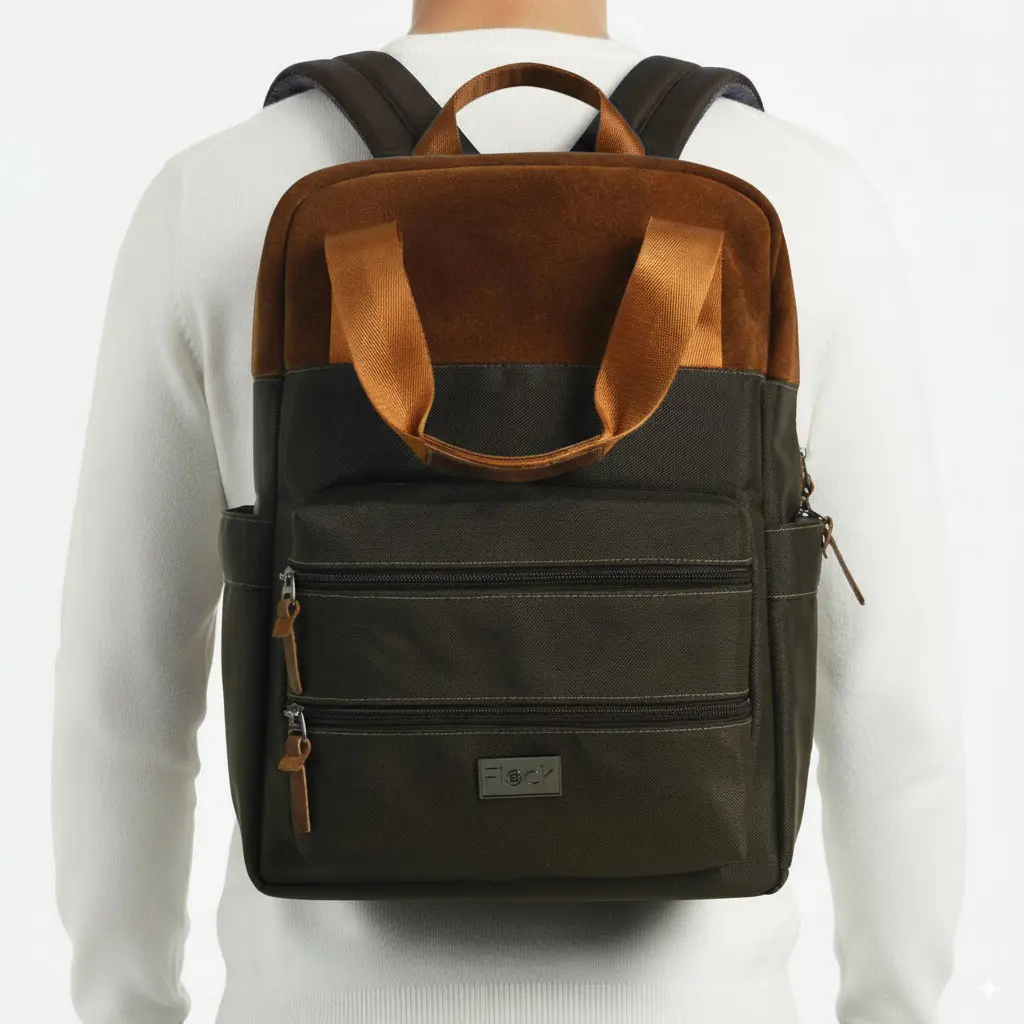 Totepack Kairos Nubuk Cafe