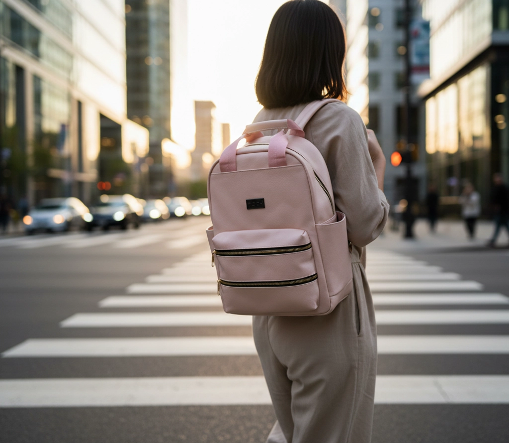 Totepack Cora Aura Rosa Calle