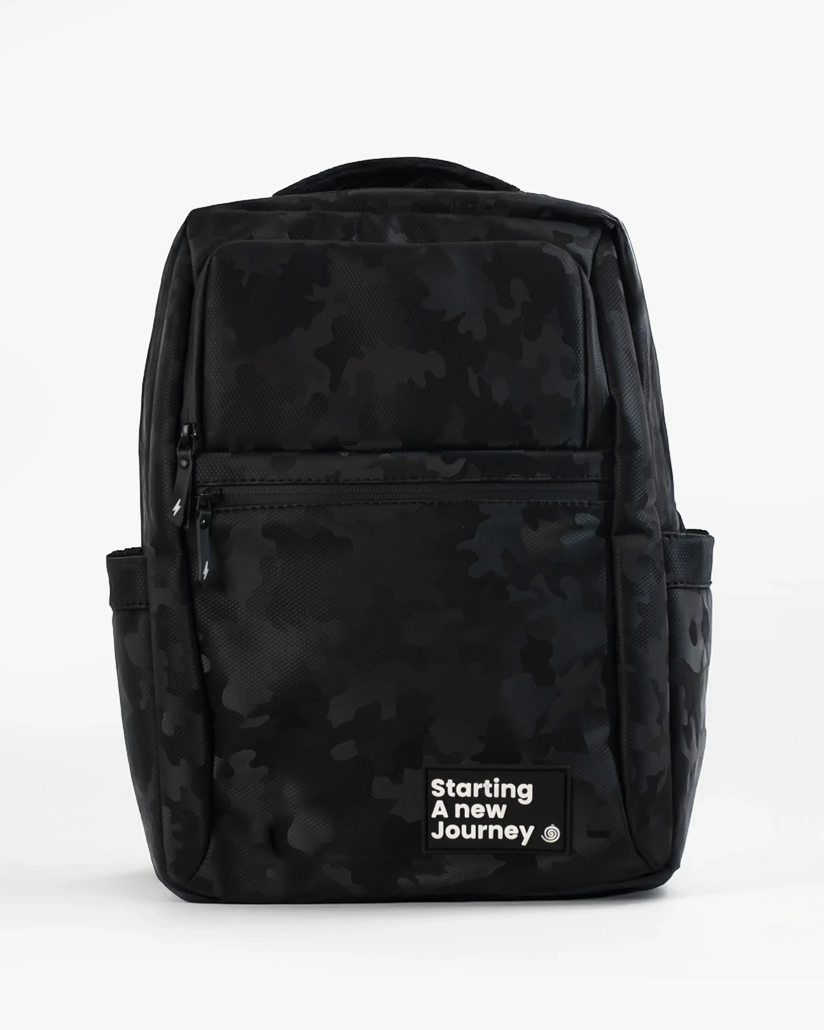 Morral Flock Camo Negro
