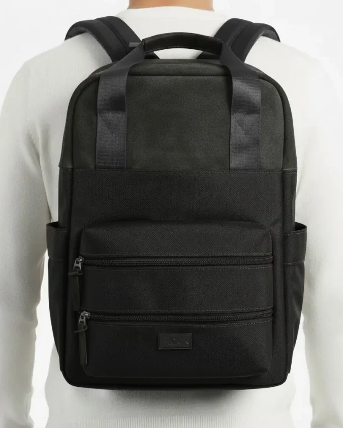 Kairos Nubuk Negro Modelo Frente