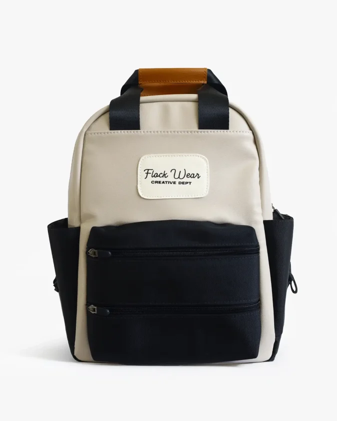 Totepack Cora Navy Taupe Frente