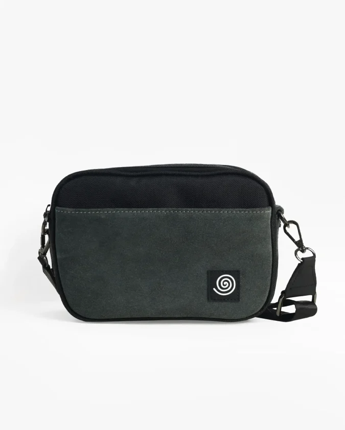 Manos libres Kairos Nubuk Negro Frente